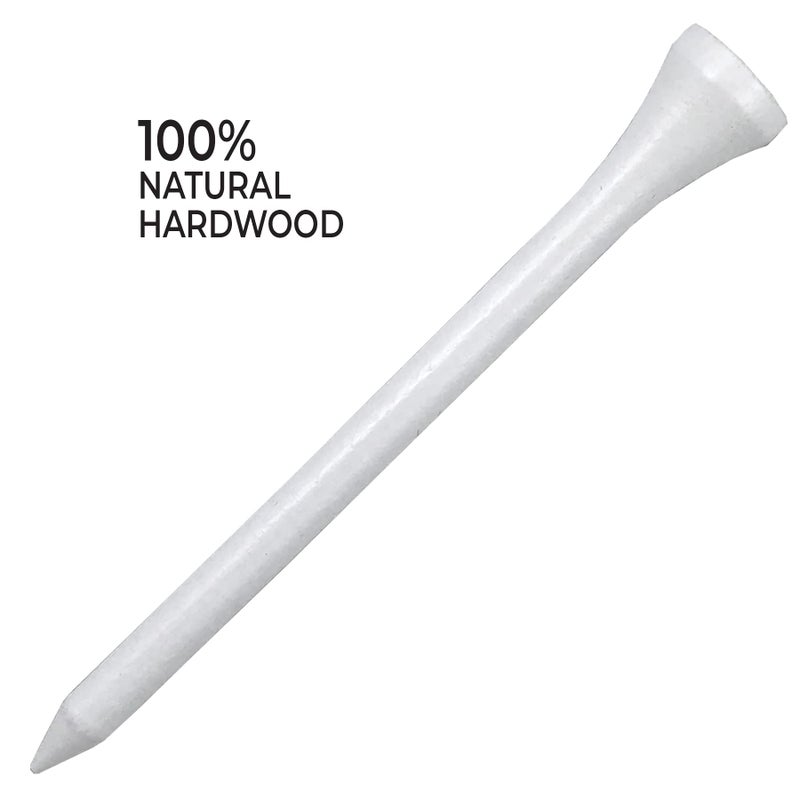 Pride Golf Tee, 2-3/4 inch Deluxe Tee , White - Image 3